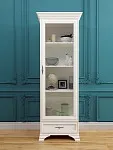 Шкаф-витрина Кентаки REG1W1S белый | изображение 1