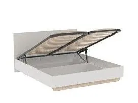 Кровать 1800 с подъемным механизмом, Аврора (1866*2063*1004) Дуб Мария/Кашемир