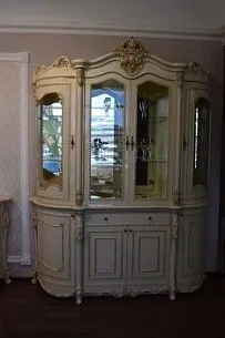 Сервант Джоконда 4-ств крем глянец