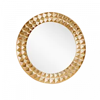 Зеркало круглое 1810(3) золото