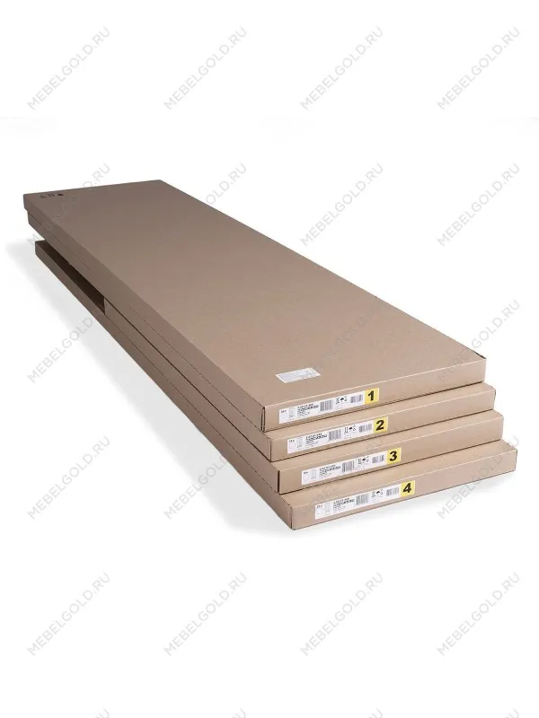 Шкаф Сириус, 3 двери и 1 ящик, 117х59х220 см, белый | изображение 15