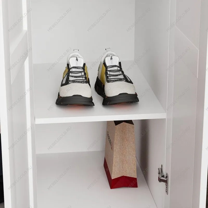 Полка ПЕГАС для шкафа, ДСП, цвет белый | изображение 3