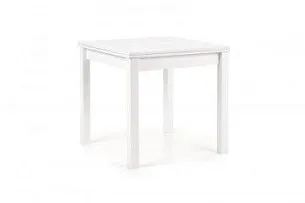 Стол обеденный Halmar GRACJAN раскладной (белый) 80-160/80/76