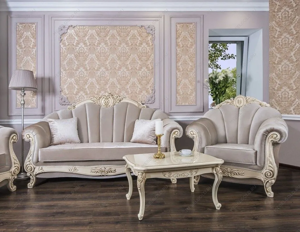 Комплект Марселла крем глянец | изображение 2