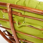 Кресло Papasan с подушкой Орех, флок | изображение 9