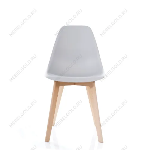 Стул кухонный Signal MORIS (светло-серый/бук) | изображение 2