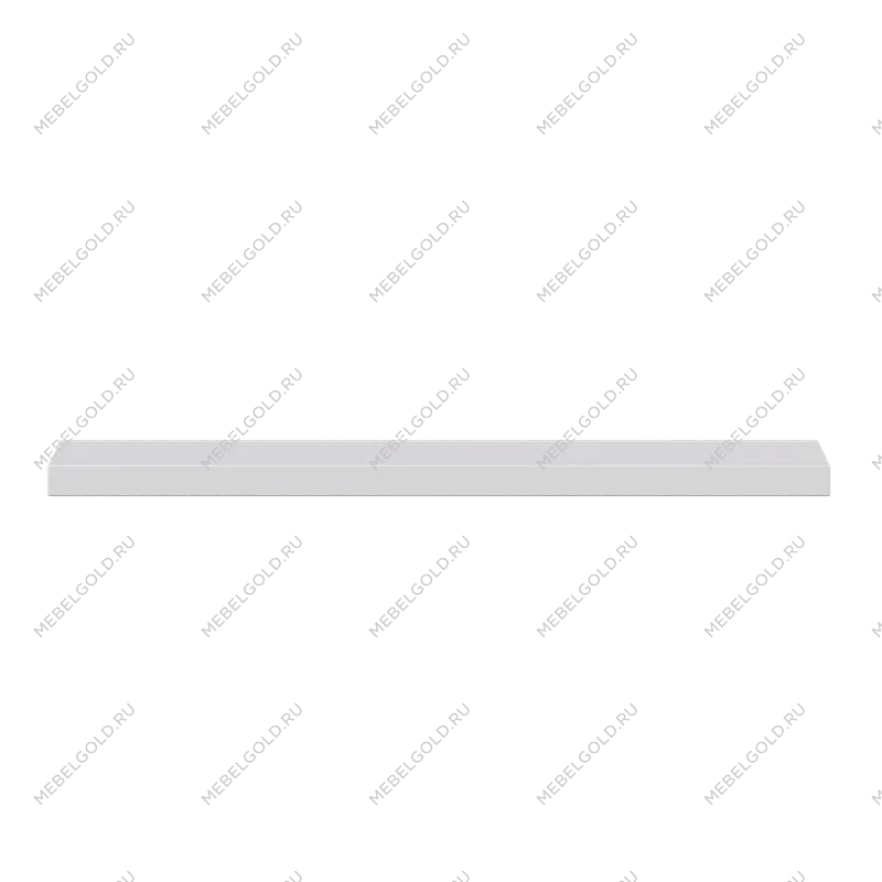 КАЛЛАКС / ФОРА Полка настенная ИКЕА / IKEA 1.9, тамбурат, цвет белый | изображение 1