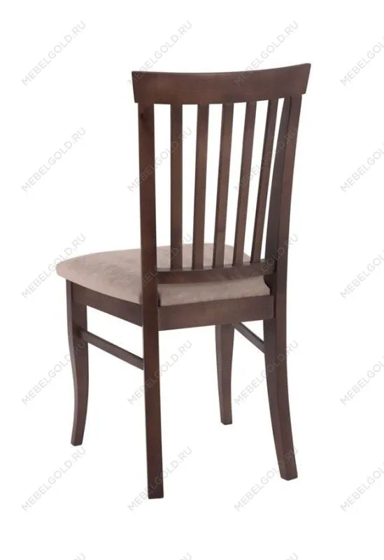 Стул полумягкий Лотос (Темный орех/ткань Опера беж) | изображение 2