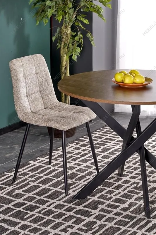 Стол обеденный Halmar EDGAR (орех/черный) | изображение 11