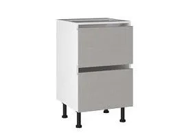 Стол с ящиками СЯ-(2)-50, Виста (500*523*870) Экокожа Бежевый, 26412