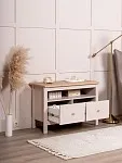 Тумба Сага, 2 ящика, 91х42х63 см, кашемир/ясень | изображение 4