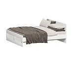 БРИМНЭС / СИРИУС кровать двойная ИКЕА / IKEA 180х200 белая | изображение 1