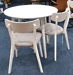 Стол обеденный Signal LARSON 90 (белый) | изображение 3