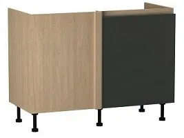 Дуб Палермо/Зеленый матовый