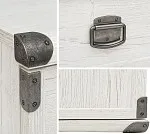 Шкаф со штангой Индиана JSZF2D2S сосна каньон | изображение 2