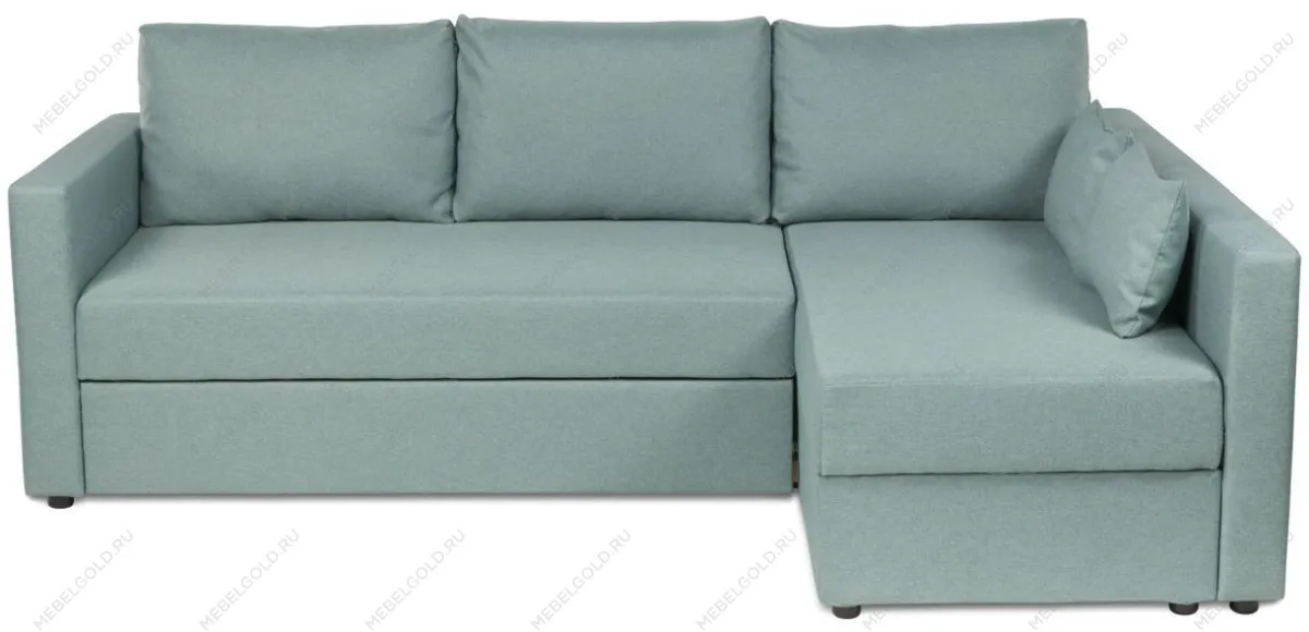 Диван-кровать ВАЛО, 230х91х72, мятно-серый | изображение 5