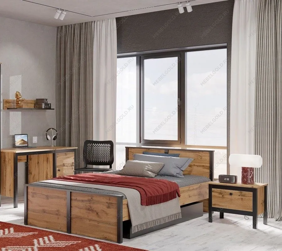 Кровать Лофт LOZ120х200 | изображение 8