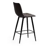 Стул полубарный CHILLY (mod. 7095пб) темно-серый barkhat 14/черный | изображение 2