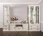 Витрина Натали 2-ств белый глянец | изображение 2