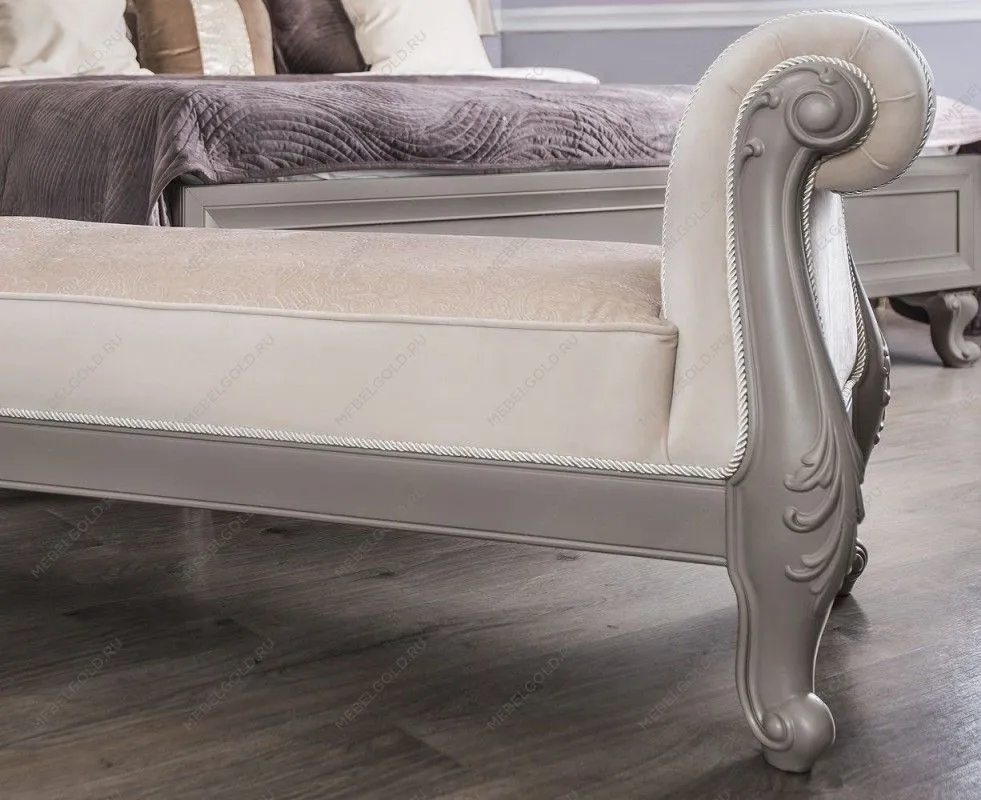 Оттоманка Мокко с одним подлокотниками серый камень | изображение 6