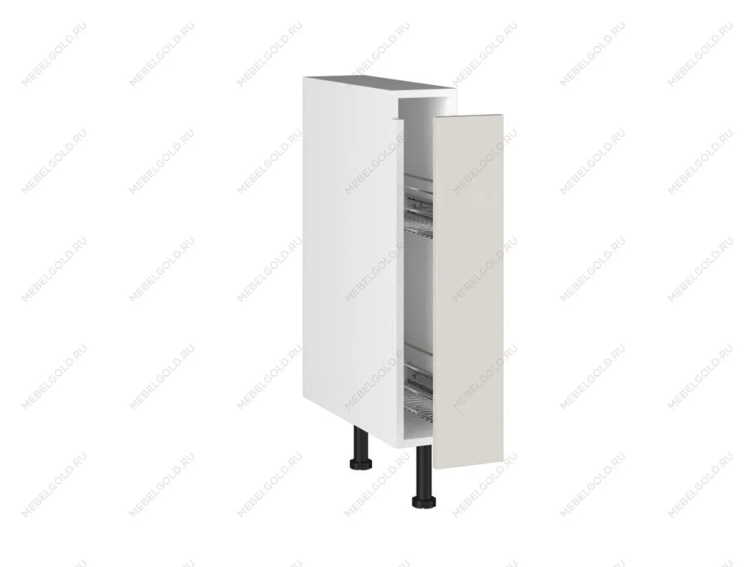 Стол, бутылочница СБ-15, Виста (150*523*870) Экокожа Белый, 26207 | изображение 1