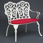 Скамья Secret De Maison Symphonie Белый | изображение 5