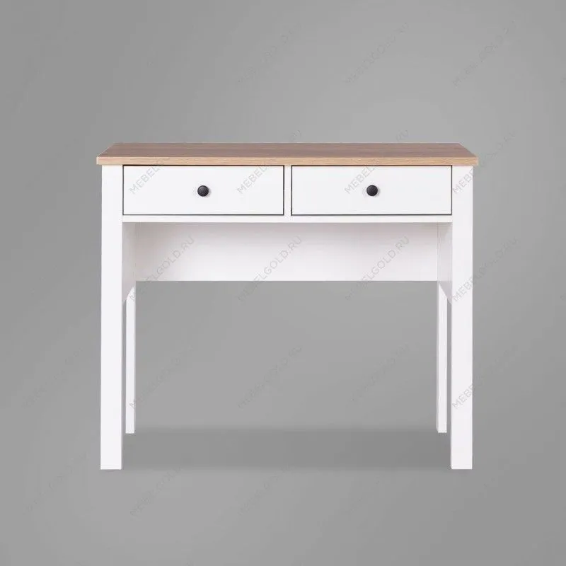 САГА стол туалетный 92х45 белый/ясень | изображение 1