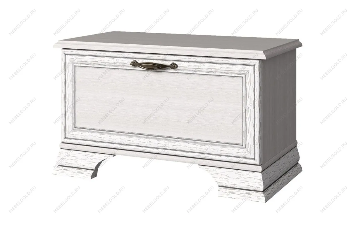 Обувница Тиффани 1D вудлайн кремовый