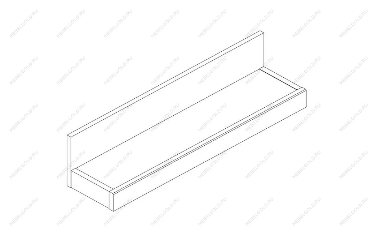 Полка навесная Джаггер ВТ | изображение 1