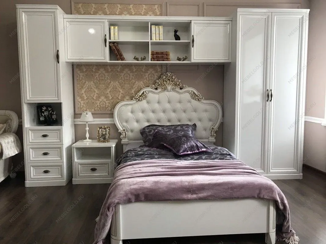 Спальня детская Натали белый глянец | изображение 10