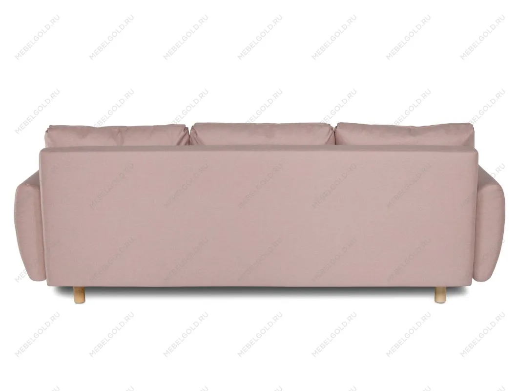 Диван-кровать ТУЛИСИЯ, 232х90х78 см, светло-розовый | изображение 5