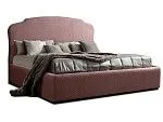 Кровать Римини 1,4 м, с подъемным механизмом (пепельно-розовый), РМКР140-1[3], гладкие царги | изображение 1