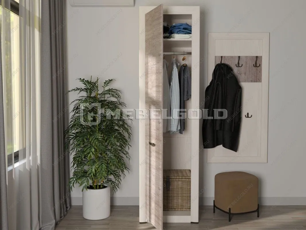 Шкаф 1-створчатый Оливия 1DG | изображение 2