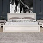 Кровать Тиффани 180 вудлайн кремовый | изображение 1