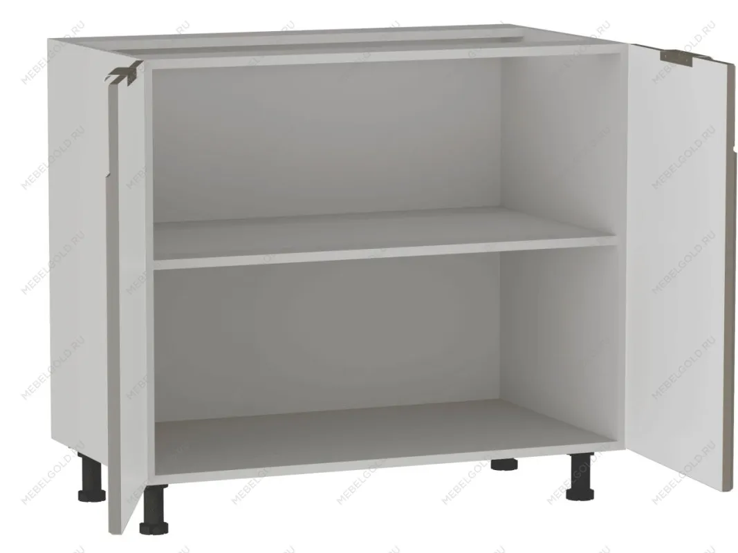 Стол 2-х дверный С-90, Берта (900*528*820) Мокко, 25110 | изображение 1