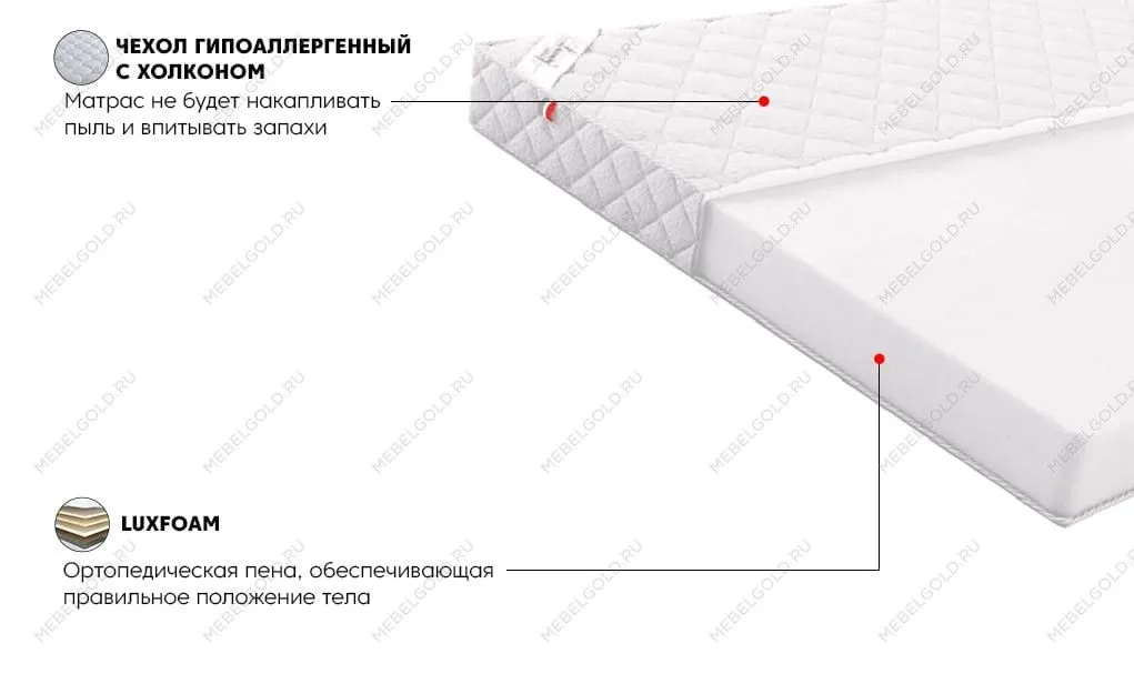 Матрас Лайт Зум 140x200 | изображение 1