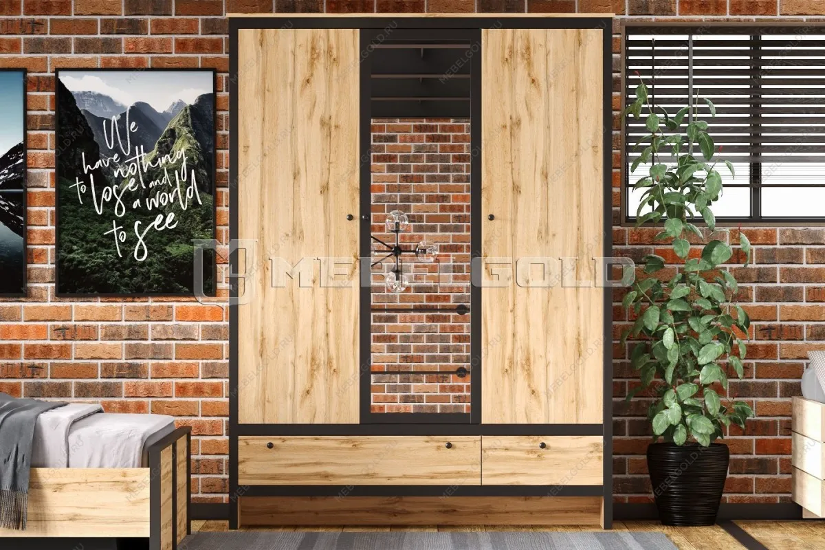 Шкаф Лофт SZF3D2S | изображение 1