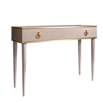 Стол туалетный Римини (Латте/Золото) РМСТ-1