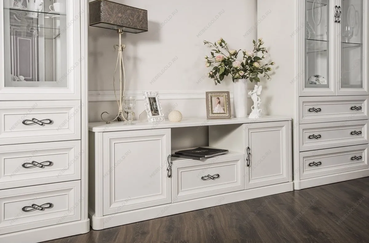 Витрина Мишель 2-ств белый матовый - Выставка Балашиха | изображение 2