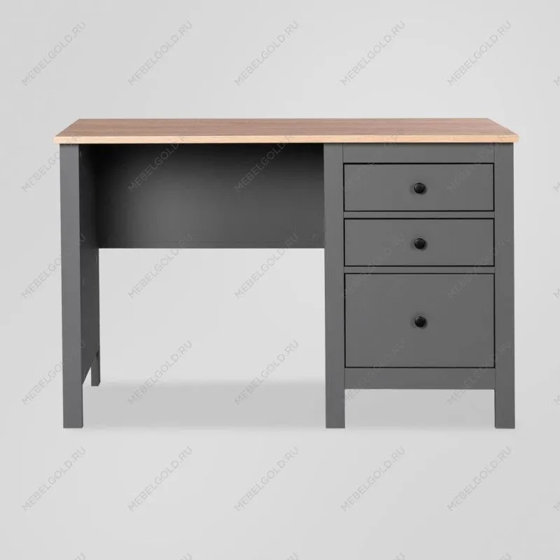 САГА стол письменный 120х56 серый/ясень | изображение 1