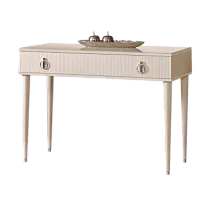Стол туалетный Римини СОЛО (Бежевый/Серебро) РМСТ-1(s)
