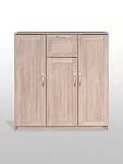 Тумба Сириус, 3 двери, 1 ящик, 117х41х124 см, дуб сонома | изображение 5