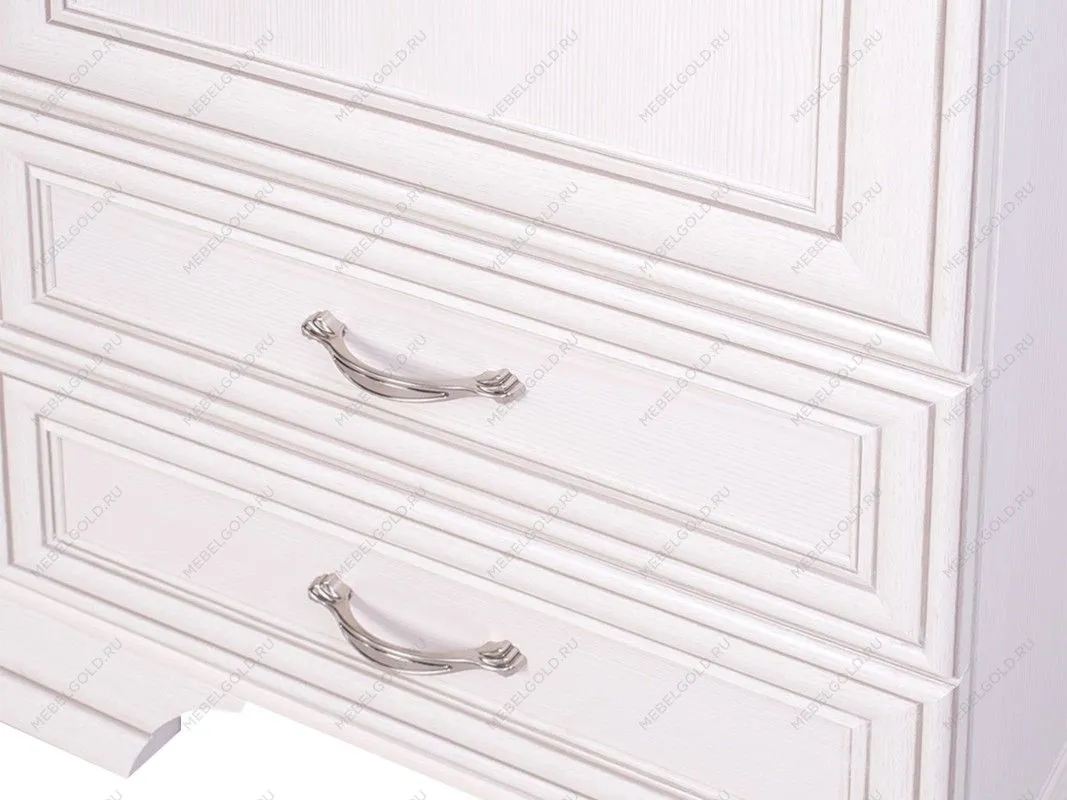 Шкаф 1-створчатый Тиффани 1D2S вудлайн кремовый - Выставка м. Марьина роща | изображение 6