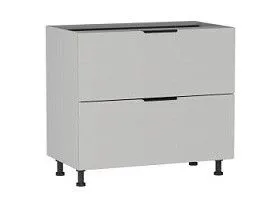 Стол с ящиками СЯ-2-90, Ватель (900*523*820) Экокожа Белый, 23924