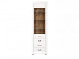 Шкаф с витриной Мальта REG1W3S