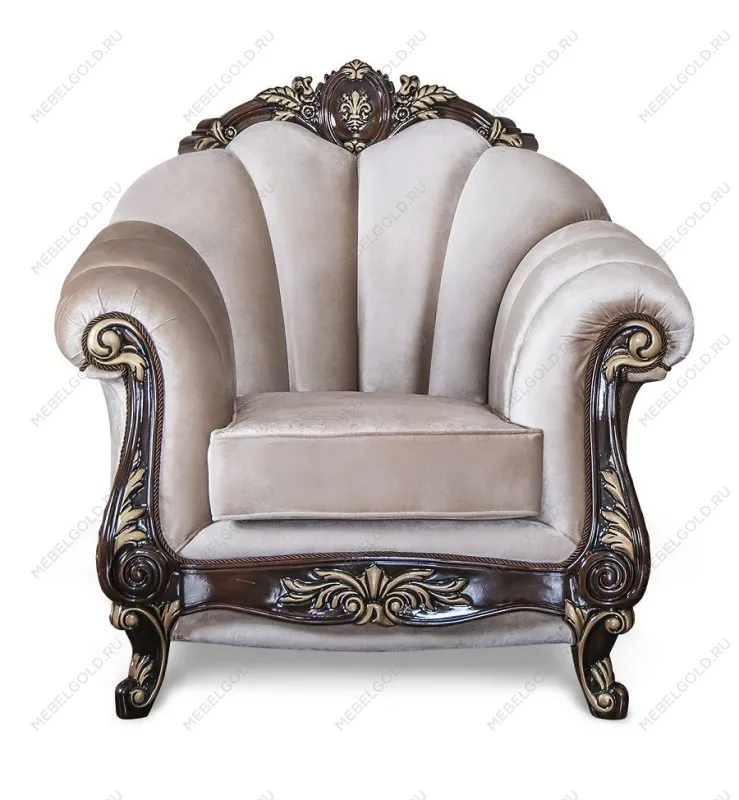 Кресло Марселла корень дуба глянец | изображение 1