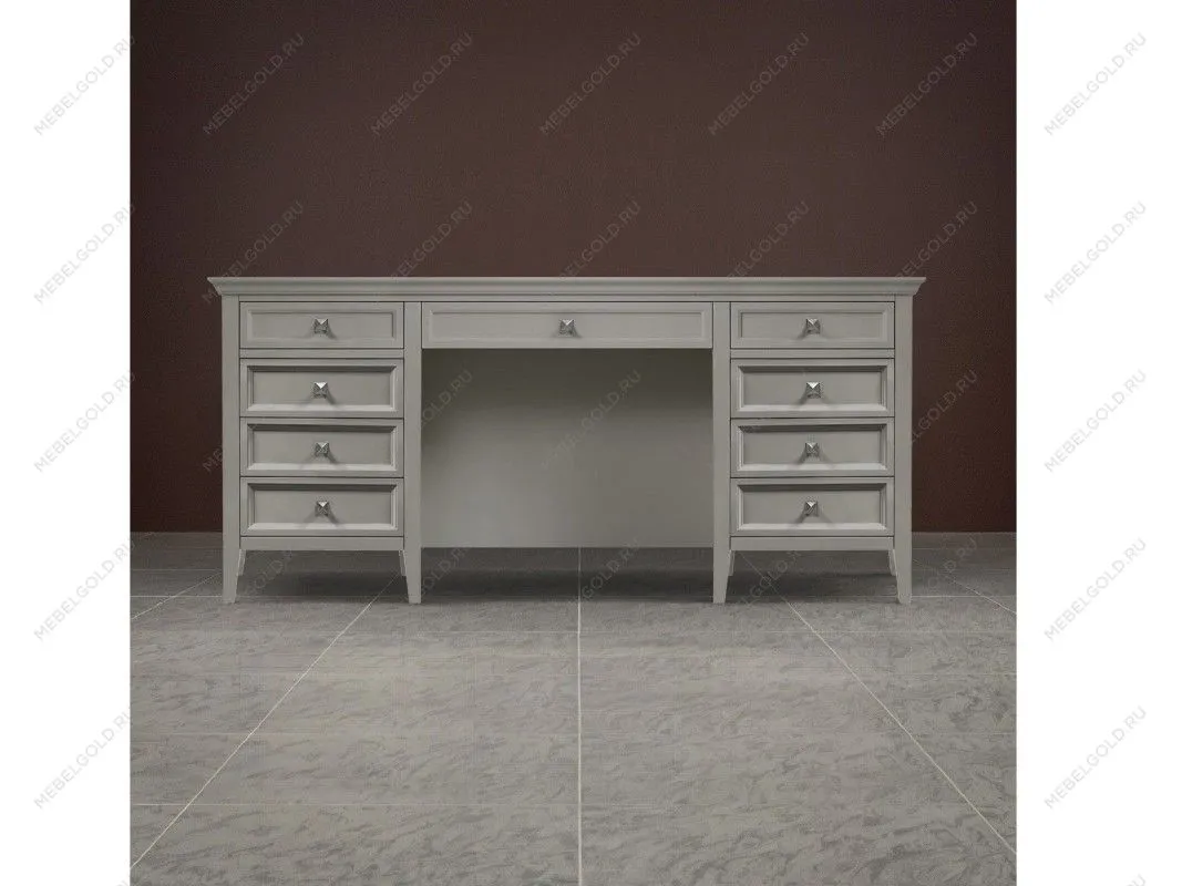 Стол письменный двухтумбовый Manhattan (Серый) | изображение 1