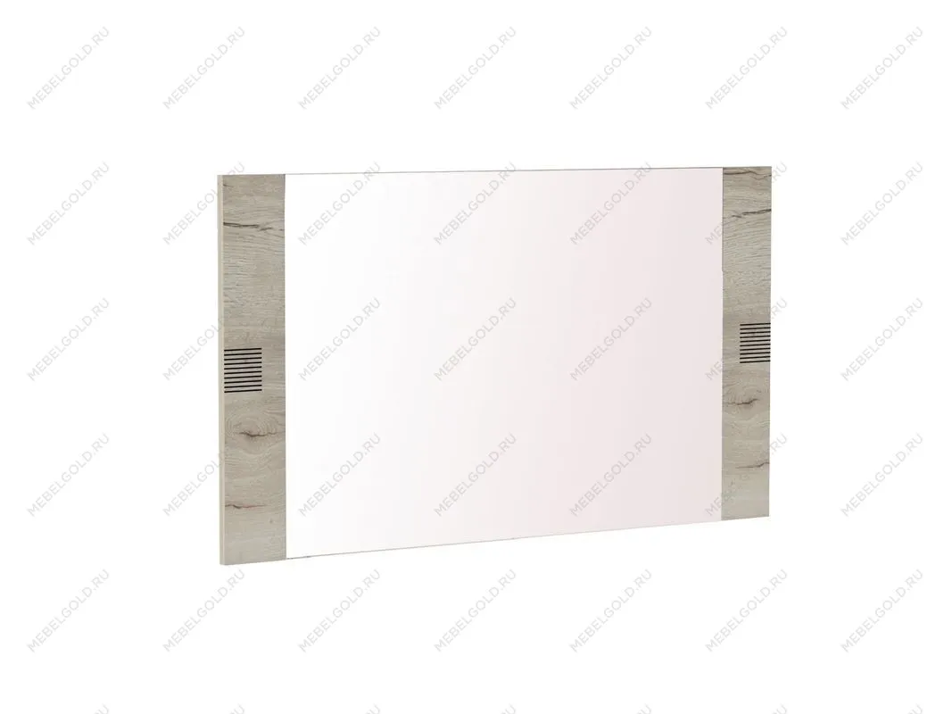 Зеркало малое NEW, Мале (900*20*508) Дуб галифакс белый, 11232