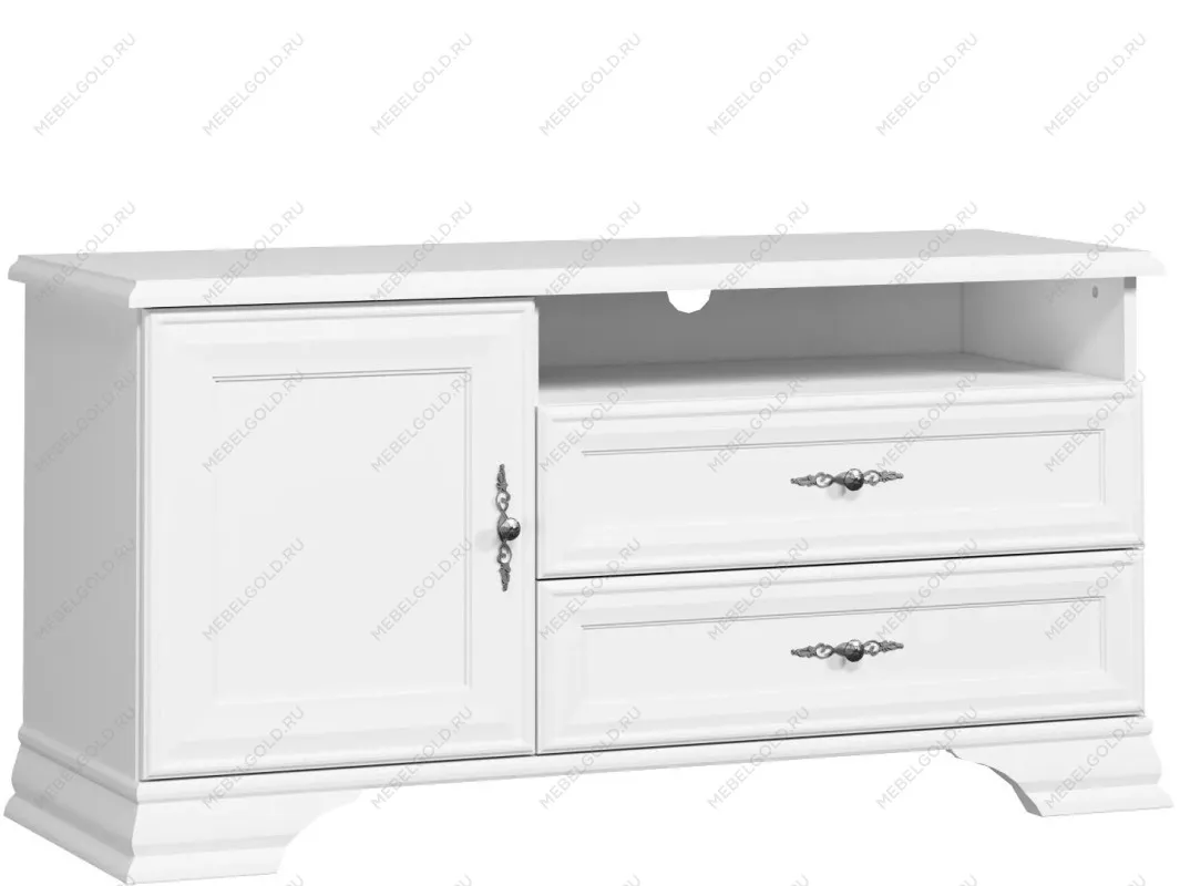 Тумба Кентаки RTV 1D2S белый | изображение 1