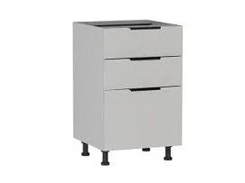 Стол с ящиками СЯ-50 (176/356), Ватель (500*523*820) Экокожа Белый, 23918